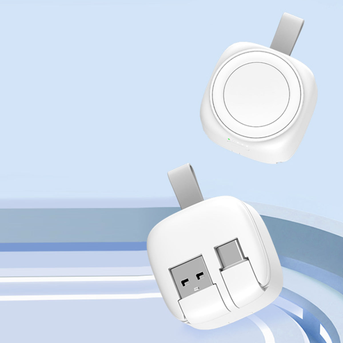iWatch 1200mah Portable Wireless Charger Vista Shops