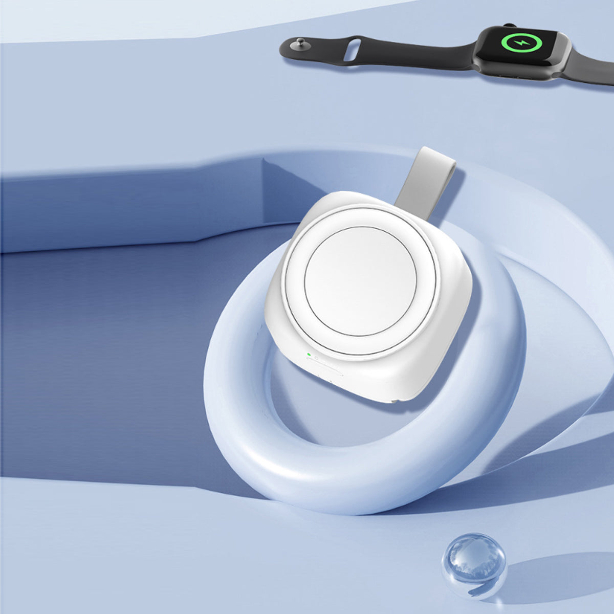 iWatch 1200mah Portable Wireless Charger Vista Shops