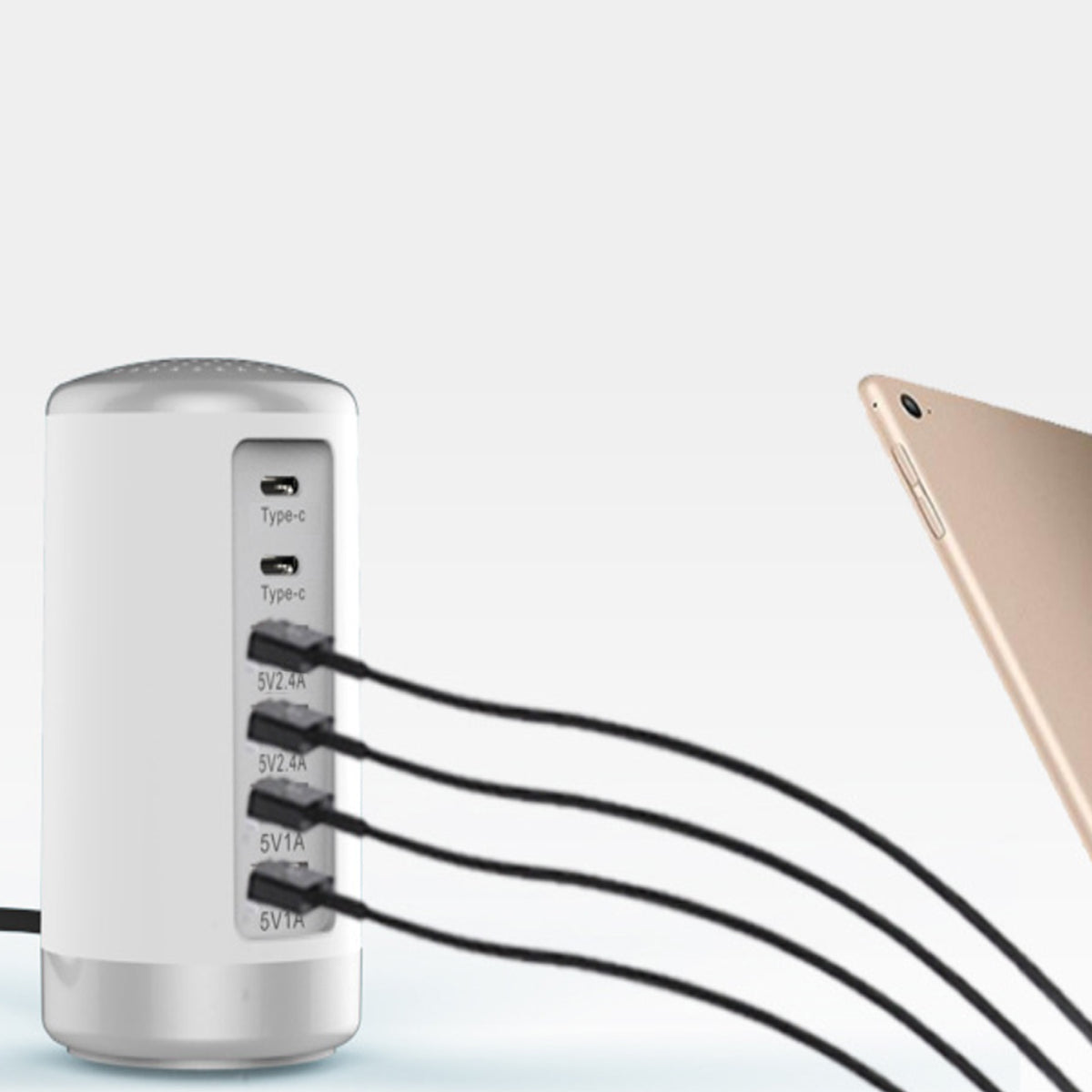 Tower USB With 6 High Speed Charging Ports Vista Shops