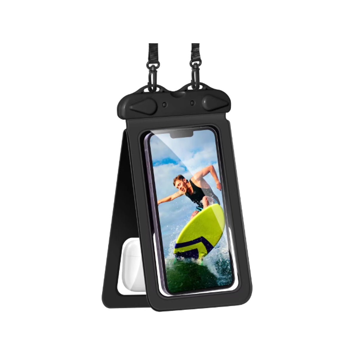 Smart Choice Two Pak Waterproof Transparent Pouches With Style And Practicality