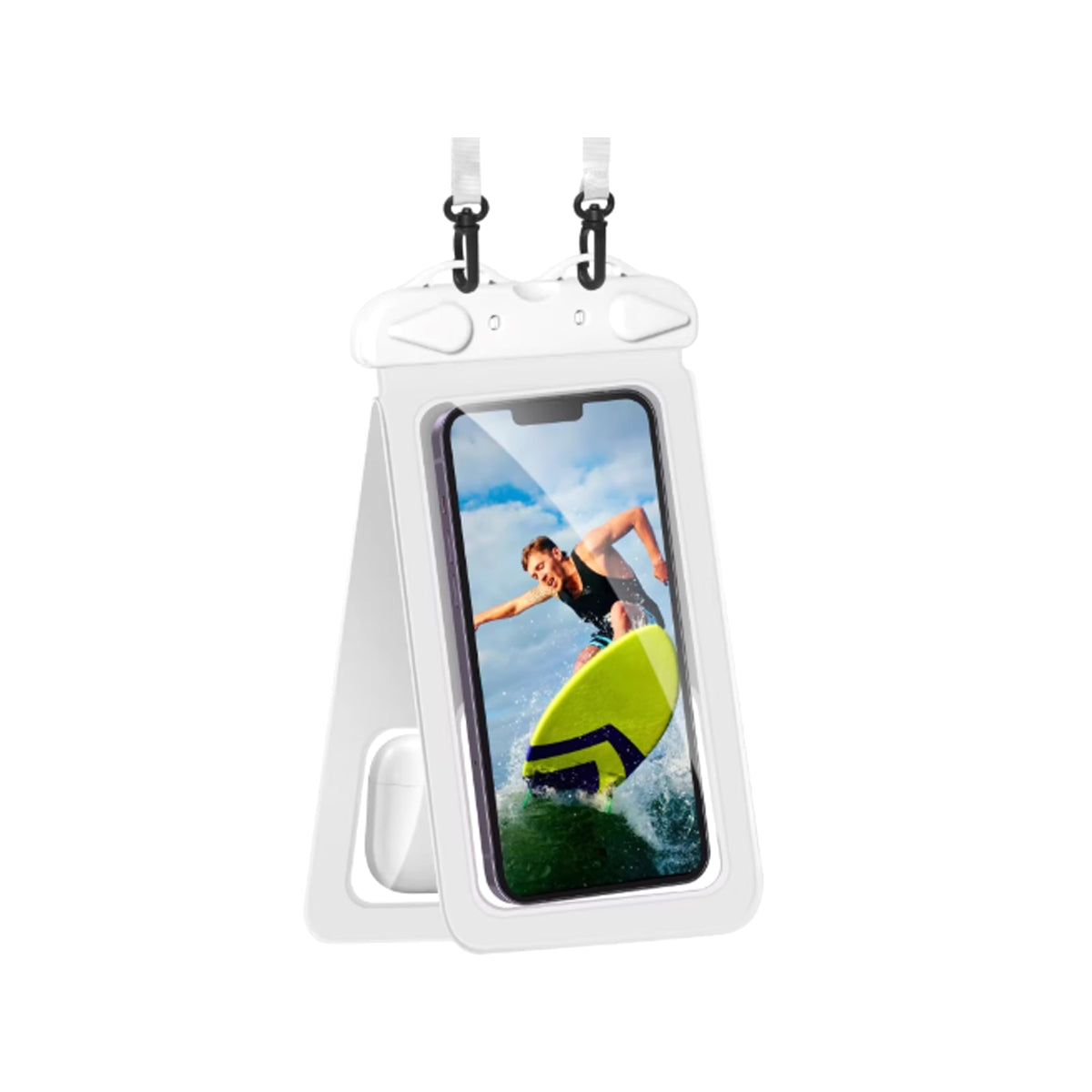 Smart Choice Two Pak Waterproof Transparent Pouches With Style And Practicality