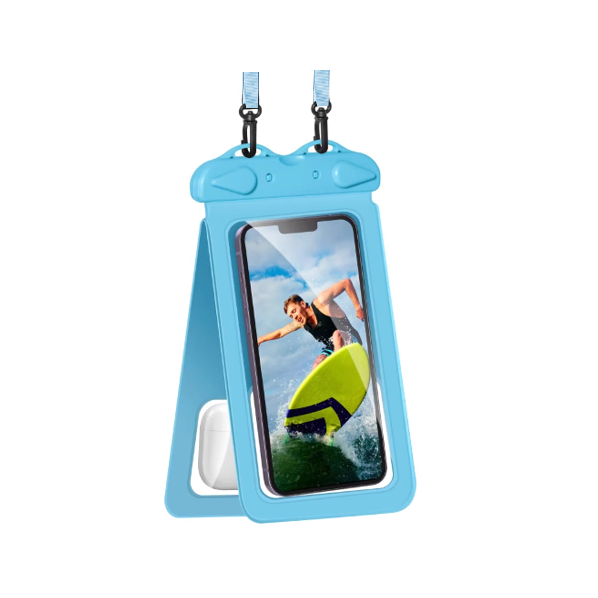Smart Choice Two Pak Waterproof Transparent Pouches With Style And Practicality