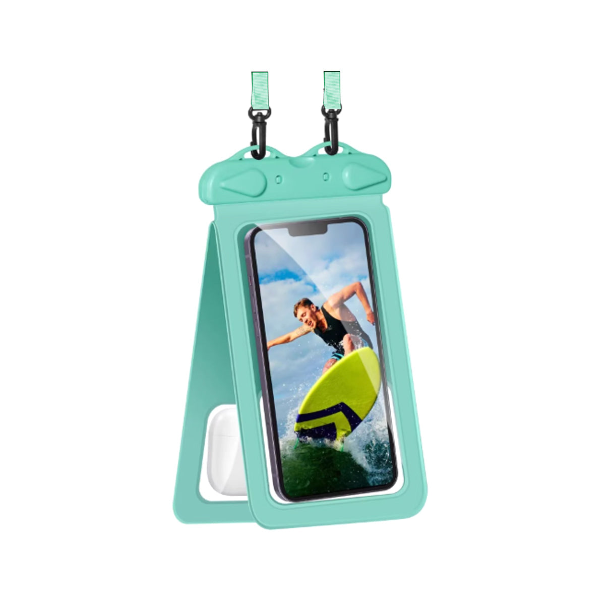 Smart Choice Two Pak Waterproof Transparent Pouches With Style And Practicality