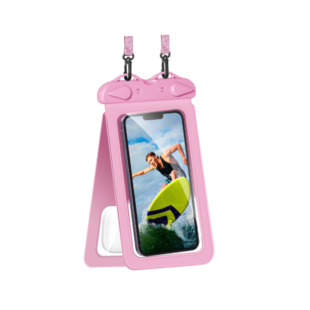 Smart Choice Two Pak Waterproof Transparent Pouches With Style And Practicality