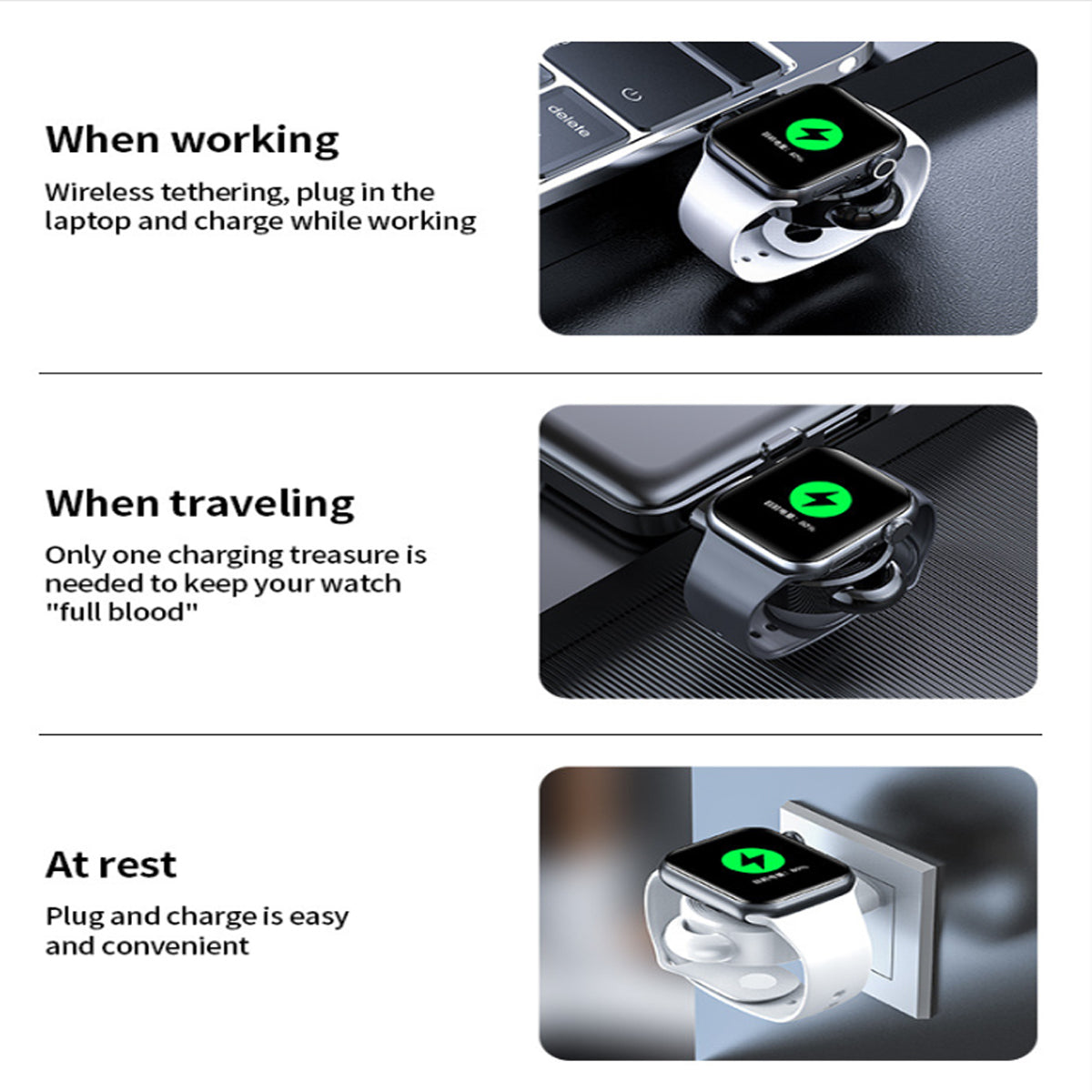 Apple iWatch USB Charger Vista Shops