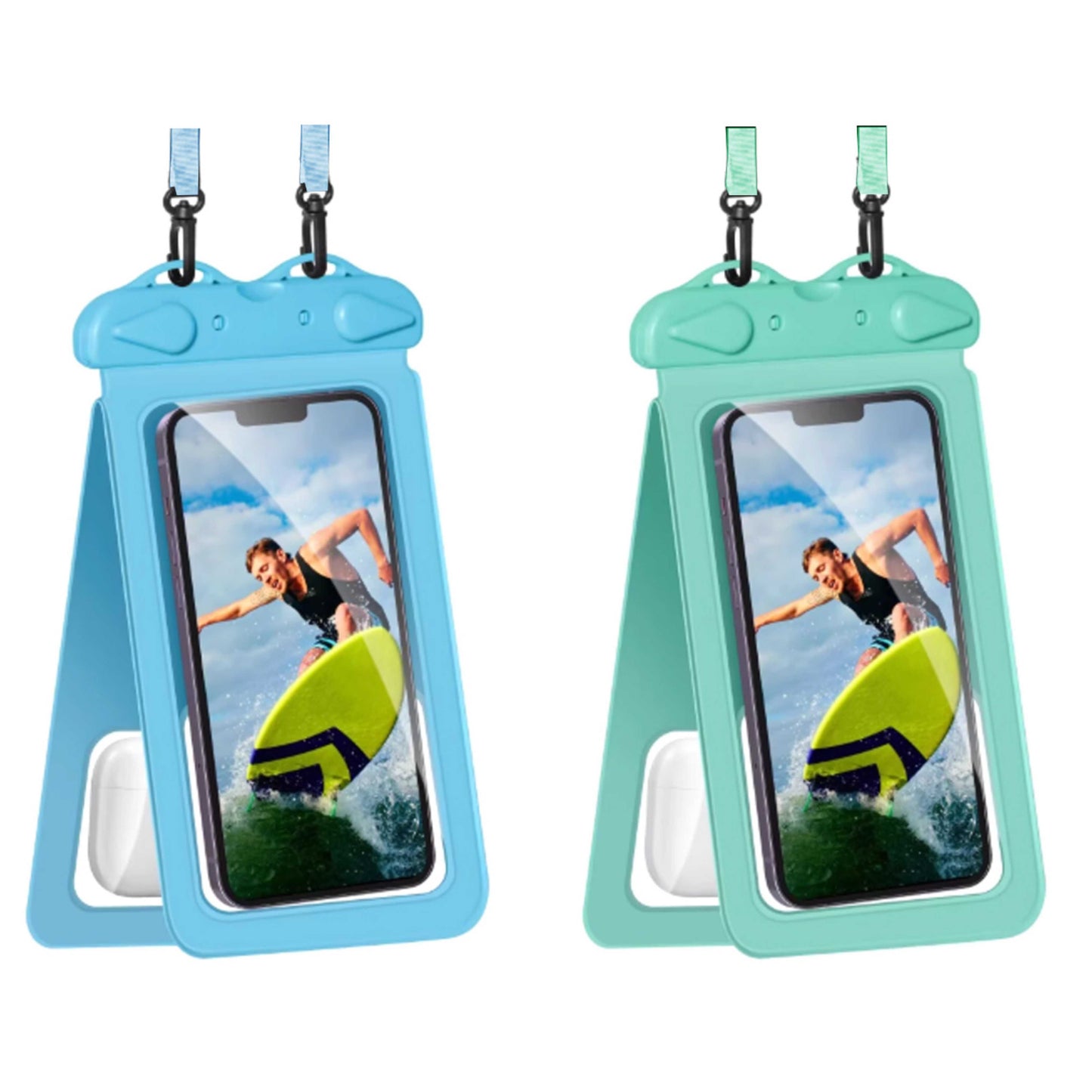 Smart Choice Two Pak Waterproof Transparent Pouches With Style And Practicality Vista Shops