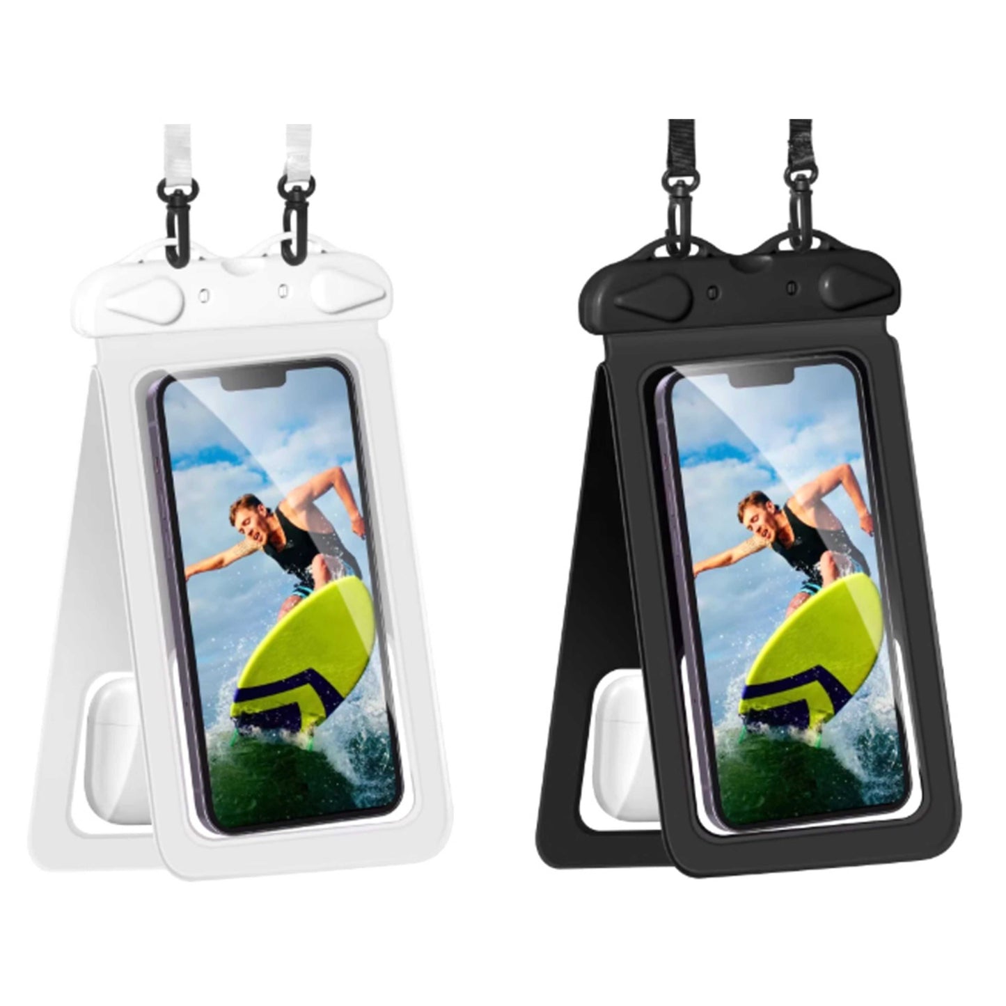 Smart Choice Two Pak Waterproof Transparent Pouches With Style And Practicality Vista Shops