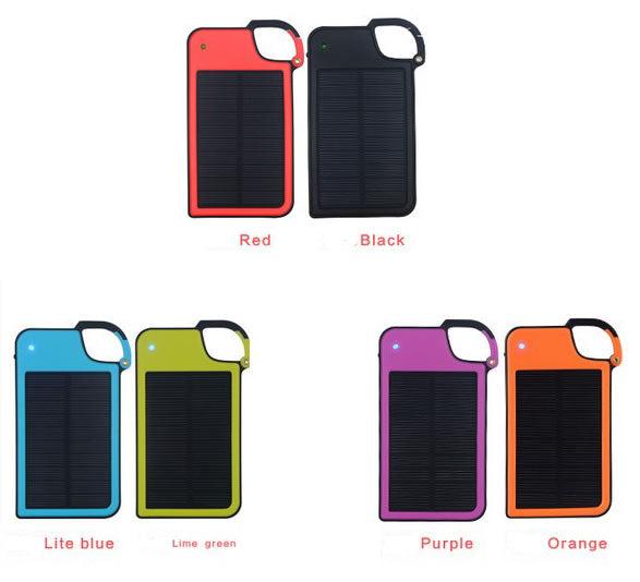 Clip-on Tag Along Solar Charger For Your Smartphone Vista Shops