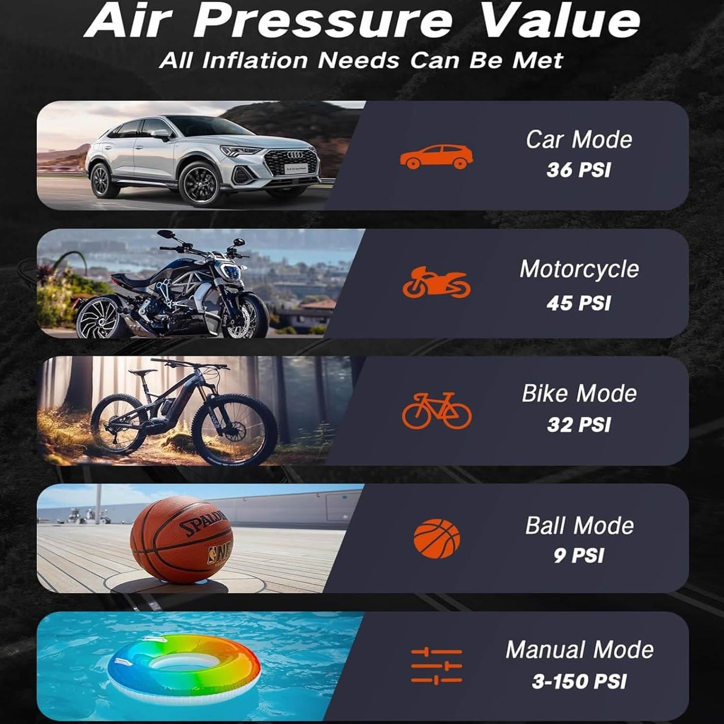 Smart Inflator Wireless Air Pump Multi -Purpose And Portable