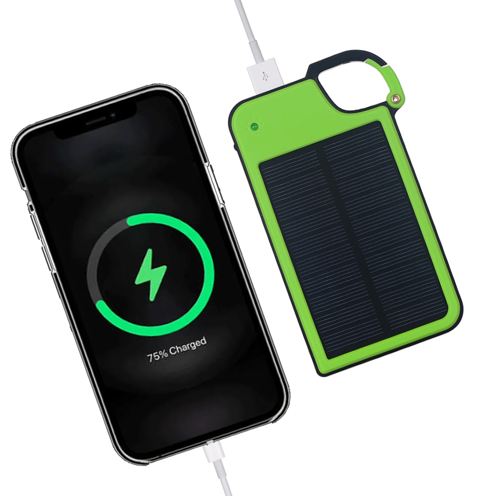 Clip-on Tag Along Solar Charger For Your Smartphone