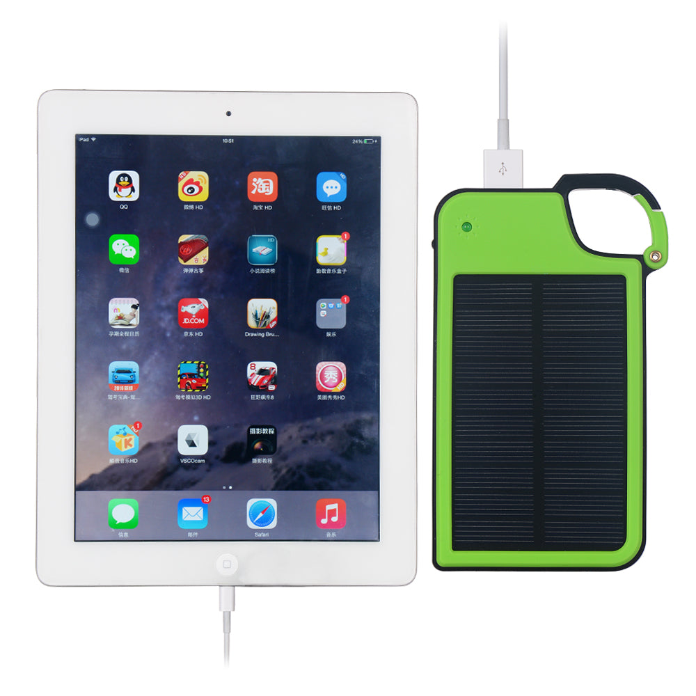 Clip-on Tag Along Solar Charger For Your Smartphone