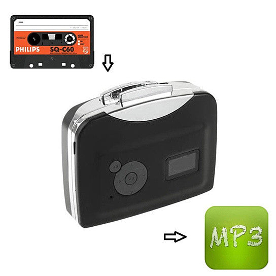 Portable Cassette To MP3 Converter No Computer Needed Vista Shops