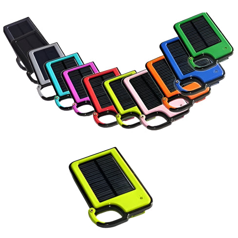 Clip-on Tag Along Solar Charger For Your Smartphone Vista Shops